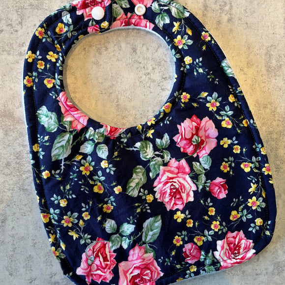 Baby Bib - Rose