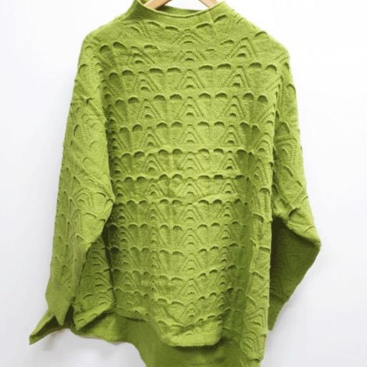 Peacock Knit - Green