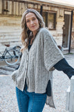 Cable Knit Cardigan - Flax