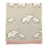 Elephant Blanket Pink