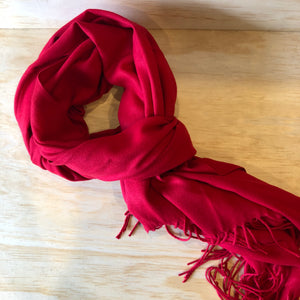 Super Soft Scarf - Red