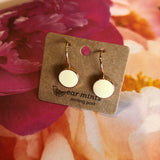 Enamel Coloured Drop earrings