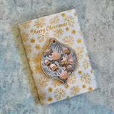 CHRISTMAS 2022! Christmas Decoration Card - Bush Toned Banksias