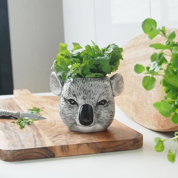 Ceramic Koala Planter