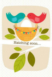 Hatching Soon Baby Card
