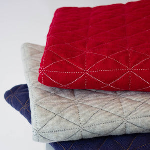 SALE! Reversible Quilted Blanket - Red
